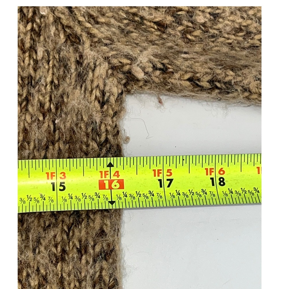 Ralph Lauren‎ Women's Textured Knit Long Cardigan Sweater Brown Size S - Picture 4 of 6